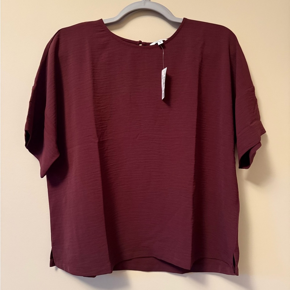 Reitmans Deep Burgundy Blouse